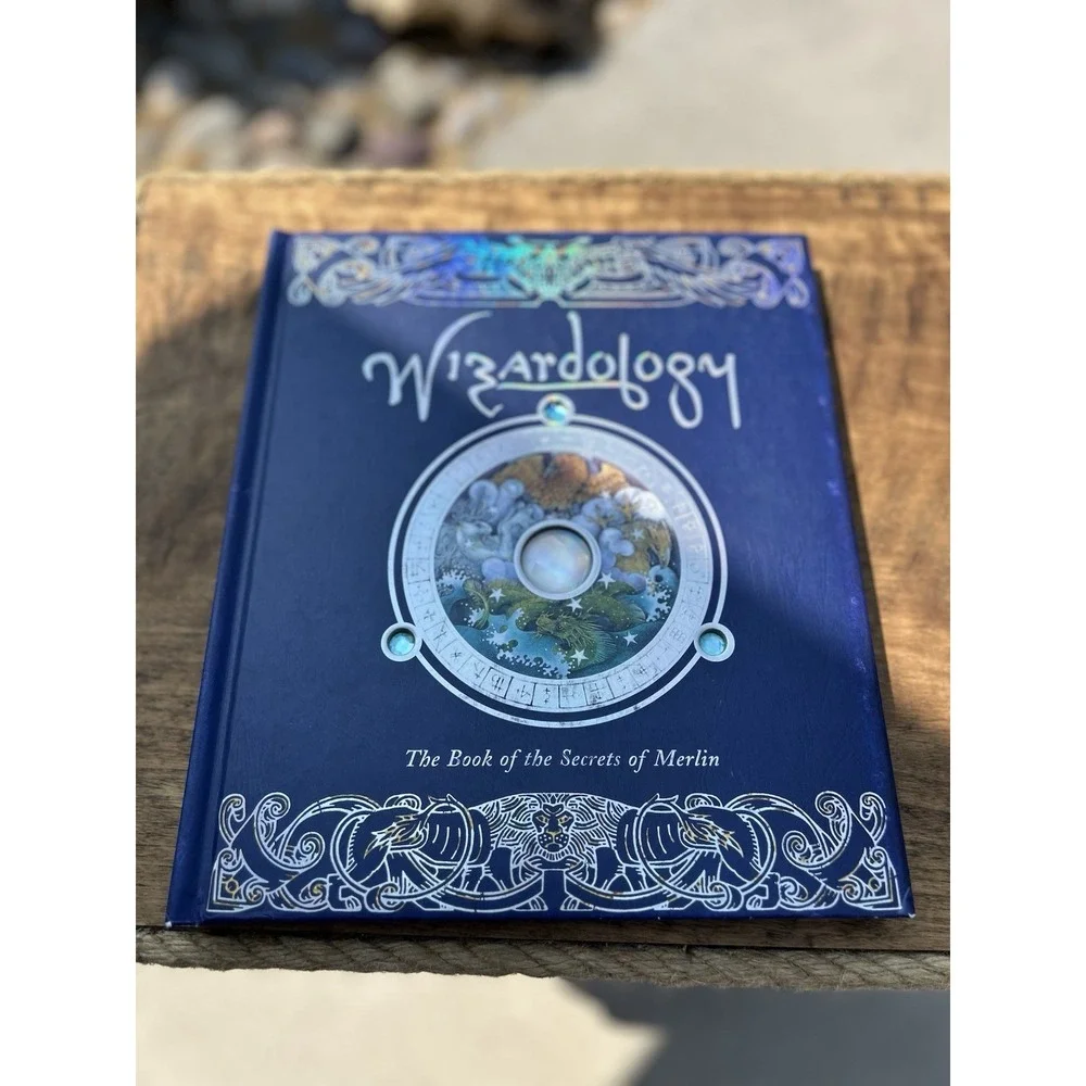 Wizardology The Book of the Secrets of Merlin Hardcover Ology Interactive Book
